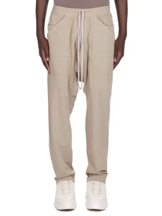 DRKSHDW FW25 CONCORDIANS CLASSIC CARGO-ZUGSTANGE IN DIRTY PEARL COMPACT HEAVY JERSEY DU02E7370RIG-88 DRKSHDW FW25 CONCORDIANS CLASSIC CARGO-ZUGSTANGE IN DIRTY PEARL COMPACT HEAVY JERSEY DU02E7370RIG-88