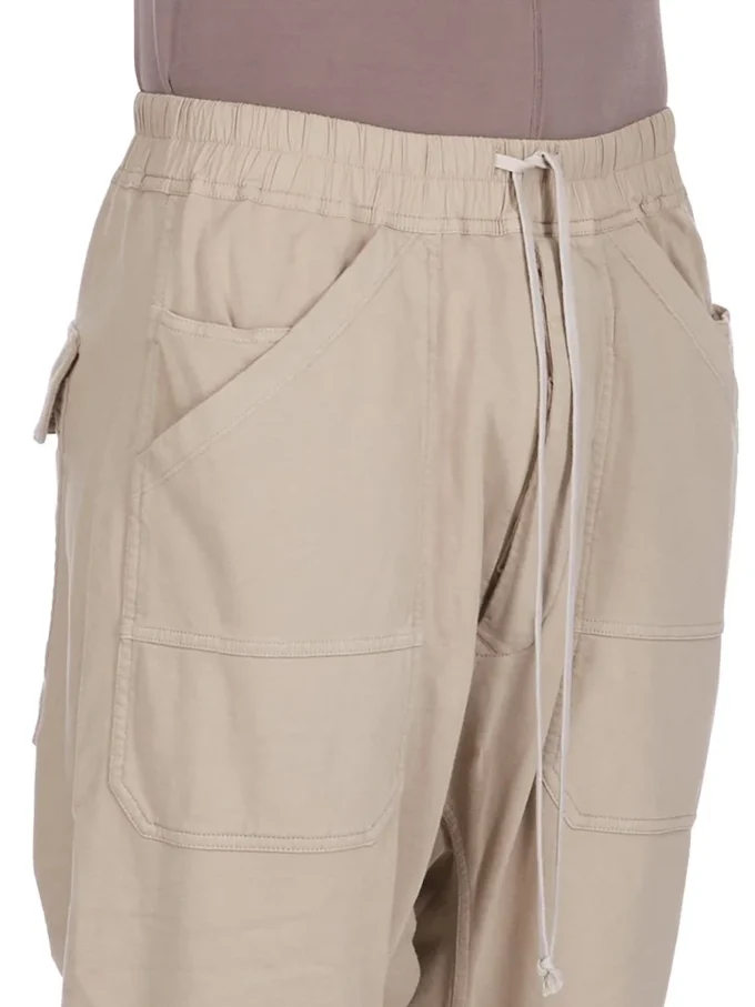DRKSHDW FW25 CONCORDIANS CLASSIC CARGO-ZUGSTANGE IN DIRTY PEARL COMPACT HEAVY JERSEY DU02E7370RIG-88 DRKSHDW FW25 CONCORDIANS CLASSIC CARGO-ZUGSTANGE IN DIRTY PEARL COMPACT HEAVY JERSEY DU02E7370RIG-88