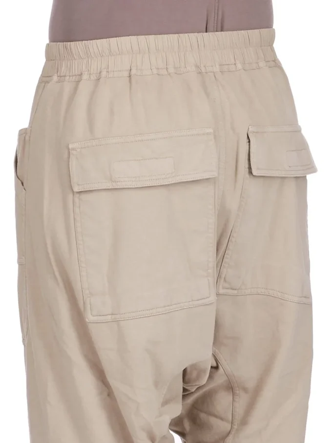 DRKSHDW FW25 CONCORDIANS CLASSIC CARGO-ZUGSTANGE IN DIRTY PEARL COMPACT HEAVY JERSEY DU02E7370RIG-88 DRKSHDW FW25 CONCORDIANS CLASSIC CARGO-ZUGSTANGE IN DIRTY PEARL COMPACT HEAVY JERSEY DU02E7370RIG-88