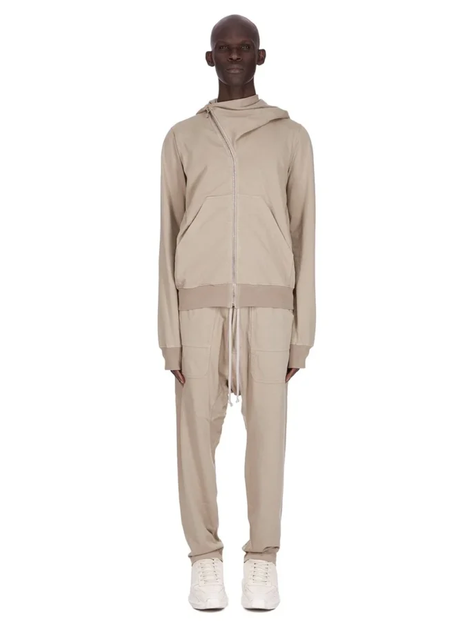 DRKSHDW FW25 CONCORDIANS CLASSIC CARGO-ZUGSTANGE IN DIRTY PEARL COMPACT HEAVY JERSEY DU02E7370RIG-88 DRKSHDW FW25 CONCORDIANS CLASSIC CARGO-ZUGSTANGE IN DIRTY PEARL COMPACT HEAVY JERSEY DU02E7370RIG-88