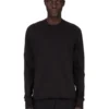 DRKSHDW FW25 CONCORDIANS CREWNECK SWEAT IN BLACK COMPACT HEAVY JERSEY. DU02E7279RIGP-09 DRKSHDW FW25 CONCORDIANS CREWNECK SWEAT IN BLACK COMPACT HEAVY JERSEY. DU02E7279RIGP-09