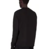 DRKSHDW FW25 CONCORDIANS CREWNECK SWEAT IN BLACK COMPACT HEAVY JERSEY. DU02E7279RIGP-09 DRKSHDW FW25 CONCORDIANS CREWNECK SWEAT IN BLACK COMPACT HEAVY JERSEY. DU02E7279RIGP-09