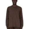 DRKSHDW FW25 CONCORDIANS CREWNECK SWEAT IN DARK DUST COMPACT HEAVY JERSEY. DU02E7279RIGP-78 DRKSHDW FW25 CONCORDIANS CREWNECK SWEAT IN DARK DUST COMPACT HEAVY JERSEY. DU02E7279RIGP-78