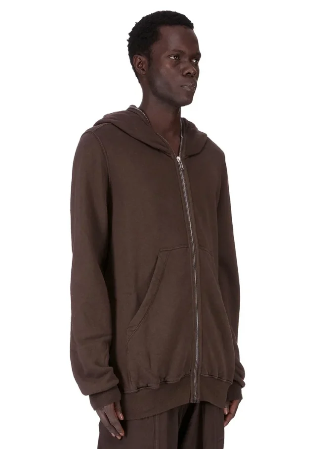 DRKSHDW FW25 CONCORDIANS JUMBO GIMP HOODIE IN DARK DUST SLUB FELPA DU02E7283FSL-78 DRKSHDW FW25 CONCORDIANS JUMBO GIMP HOODIE IN DARK DUST SLUB FELPA DU02E7283FSL-78