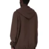DRKSHDW FW25 CONCORDIANS JUMBO GIMP HOODIE IN DARK DUST SLUB FELPA DU02E7283FSL-78 DRKSHDW FW25 CONCORDIANS JUMBO GIMP HOODIE IN DARK DUST SLUB FELPA DU02E7283FSL-78
