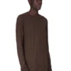 DRKSHDW FW25 CONCORDIANS LS LEVEL T IN DARK DUST COTTON GAUZE JERSEY DU02E7260BH-78 DRKSHDW FW25 CONCORDIANS LS LEVEL T IN DARK DUST COTTON GAUZE JERSEY DU02E7260BH-78