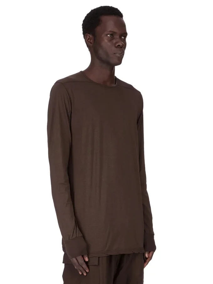 DRKSHDW FW25 CONCORDIANS LS LEVEL T IN DARK DUST COTTON GAUZE JERSEY DU02E7260BH-78 DRKSHDW FW25 CONCORDIANS LS LEVEL T IN DARK DUST COTTON GAUZE JERSEY DU02E7260BH-78