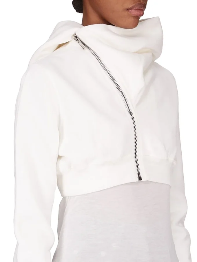 DRKSHDW FW25 CONCORDIANS MICRO MOUNTAIN HOODIE IN MILK FURKA HEAVY SWEATSHIRT DS02E7237F-11 DRKSHDW FW25 CONCORDIANS MICRO MOUNTAIN HOODIE IN MILK FURKA HEAVY SWEATSHIRT DS02E7237F-11