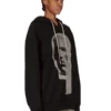 DRKSHDW FW25 CONCORDIANS Oversize-Hoodie in Schwarz/Perlmutt SLUP FELPA DS02E7241FSLP1P-0908 DRKSHDW FW25 CONCORDIANS Oversize-Hoodie in Schwarz/Perlmutt SLUP FELPA DS02E7241FSLP1P-0908