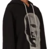 DRKSHDW FW25 CONCORDIANS Oversize-Hoodie in Schwarz/Perlmutt SLUP FELPA DS02E7241FSLP1P-0908 DRKSHDW FW25 CONCORDIANS Oversize-Hoodie in Schwarz/Perlmutt SLUP FELPA DS02E7241FSLP1P-0908