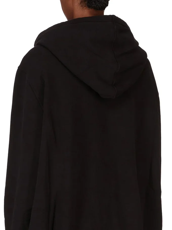 DRKSHDW FW25 CONCORDIANS Oversize-Hoodie in Schwarz/Perlmutt SLUP FELPA DS02E7241FSLP1P-0908 DRKSHDW FW25 CONCORDIANS Oversize-Hoodie in Schwarz/Perlmutt SLUP FELPA DS02E7241FSLP1P-0908