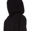 DRKSHDW FW25 CONCORDIANS OVERSIZED HOODIE IN BLACK/PEARL FURKA HEAVY SWEATSHIRT DU02E7262FEP3P-0908 DRKSHDW FW25 CONCORDIANS OVERSIZED HOODIE IN BLACK/PEARL FURKA HEAVY SWEATSHIRT DU02E7262FEP3P-0908