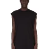 DRKSHDW FW25 CONCORDIANS TARP T IN BLACK COTTON GAUZE JERSEY DU02E7158BH-09 DRKSHDW FW25 CONCORDIANS TARP T IN BLACK COTTON GAUZE JERSEY DU02E7158BH-09