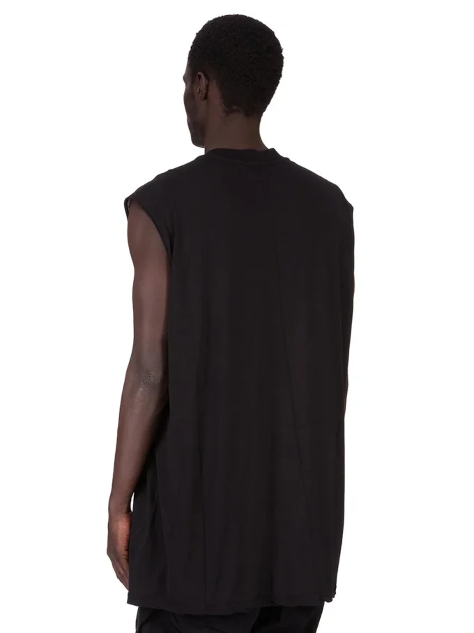 DRKSHDW FW25 CONCORDIANS TARP T IN BLACK COTTON GAUZE JERSEY DU02E7158BH-09 DRKSHDW FW25 CONCORDIANS TARP T IN BLACK COTTON GAUZE JERSEY DU02E7158BH-09