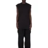 DRKSHDW FW25 CONCORDIANS TARP T IN BLACK COTTON GAUZE JERSEY DU02E7158BH-09 DRKSHDW FW25 CONCORDIANS TARP T IN BLACK COTTON GAUZE JERSEY DU02E7158BH-09