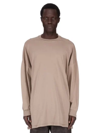 DRKSHDW FW25 CONCORDIANS TOMMY LS SWEAT IN DIRTY PEARL DOUBLE BRUSHED JERSEY DU02E7292JDBP-88 DRKSHDW FW25 CONCORDIANS TOMMY LS SWEAT IN DIRTY PEARL DOUBLE BRUSHED JERSEY DU02E7292JDBP-88