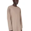 DRKSHDW FW25 CONCORDIANS TOMMY LS SWEAT IN DIRTY PEARL DOUBLE BRUSHED JERSEY DU02E7292JDBP-88 DRKSHDW FW25 CONCORDIANS TOMMY LS SWEAT IN DIRTY PEARL DOUBLE BRUSHED JERSEY DU02E7292JDBP-88
