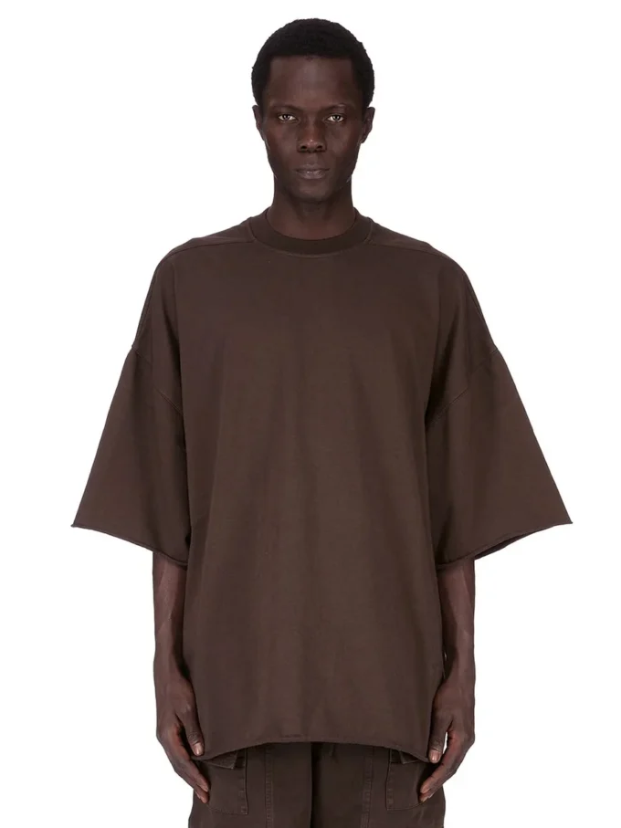 DRKSHDW FW25 CONCORDIANS TOMMY T IN DARK DUST COMPACT HEAVY JERSEY DU02E7259RIG-78 DRKSHDW FW25 CONCORDIANS TOMMY T IN DARK DUST COMPACT HEAVY JERSEY DU02E7259RIG-78