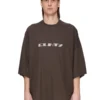 DRKSHDW FW25 CONCORDIANS TOMMY T IN DRKDUST/PEARL MEDIUM WEIGHT COTTON JERSEY DU02E7259RNEP2-7808 DRKSHDW FW25 CONCORDIANS TOMMY T IN DRKDUST/PEARL MEDIUM WEIGHT COTTON JERSEY DU02E7259RNEP2-7808