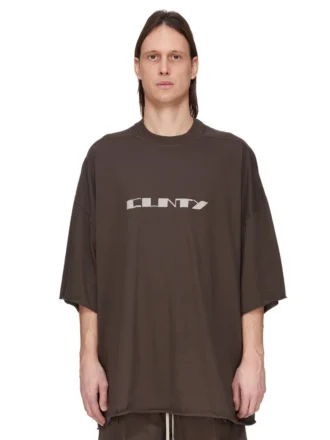 DRKSHDW FW25 CONCORDIANS TOMMY T IN DRKDUST/PEARL MEDIUM WEIGHT COTTON JERSEY DU02E7259RNEP2-7808 DRKSHDW FW25 CONCORDIANS TOMMY T IN DRKDUST/PEARL MEDIUM WEIGHT COTTON JERSEY DU02E7259RNEP2-7808
