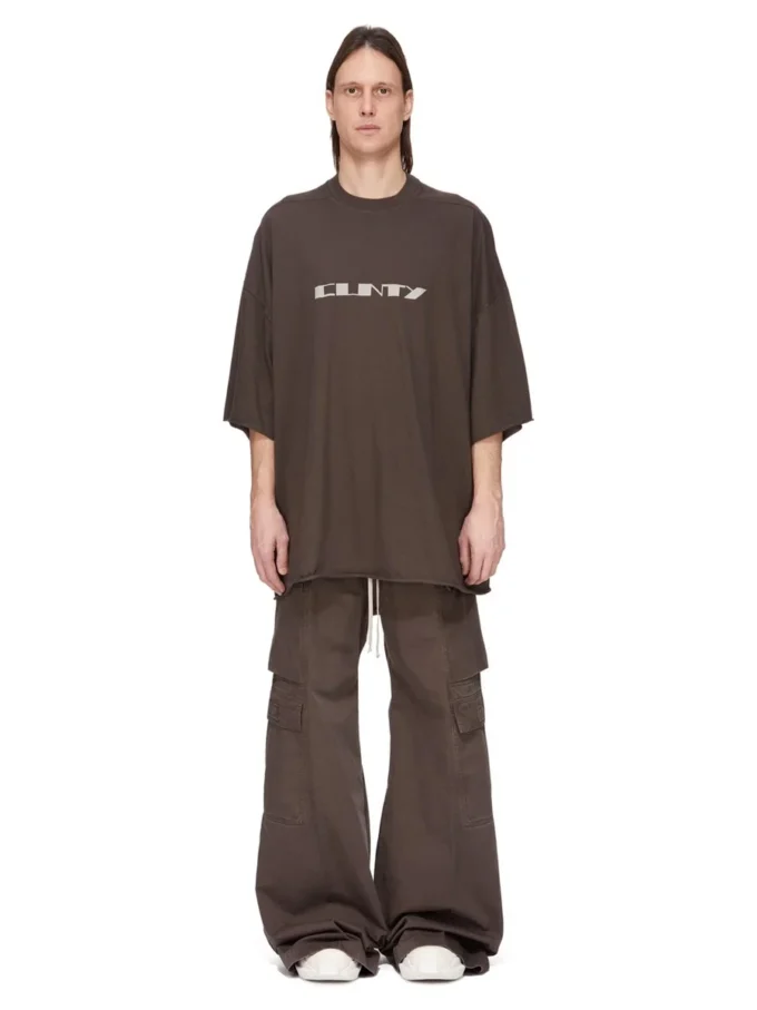 DRKSHDW FW25 CONCORDIANS TOMMY T IN DRKDUST/PEARL MEDIUM WEIGHT COTTON JERSEY DU02E7259RNEP2-7808 DRKSHDW FW25 CONCORDIANS TOMMY T IN DRKDUST/PEARL MEDIUM WEIGHT COTTON JERSEY DU02E7259RNEP2-7808