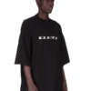 DRKSHDW FW25 CONCORDIANS TOMMY T IN SCHWARZ/PERL MITTELGEMICHTEM BAUMWOLLJERSEY DU02E7259RNEP2-0908 DRKSHDW FW25 CONCORDIANS TOMMY T IN SCHWARZ/PERL MITTELGEMICHTEM BAUMWOLLJERSEY DU02E7259RNEP2-0908