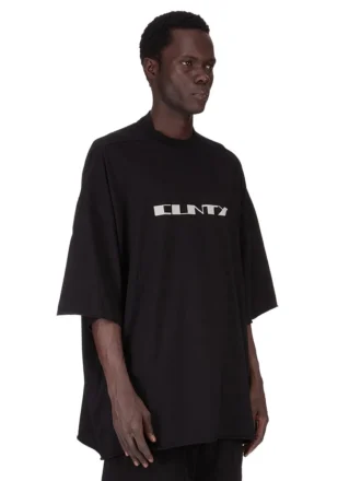 DRKSHDW FW25 CONCORDIANS TOMMY T IN SCHWARZ/PERL MITTELGEMICHTEM BAUMWOLLJERSEY DU02E7259RNEP2-0908 DRKSHDW FW25 CONCORDIANS TOMMY T IN SCHWARZ/PERL MITTELGEMICHTEM BAUMWOLLJERSEY DU02E7259RNEP2-0908