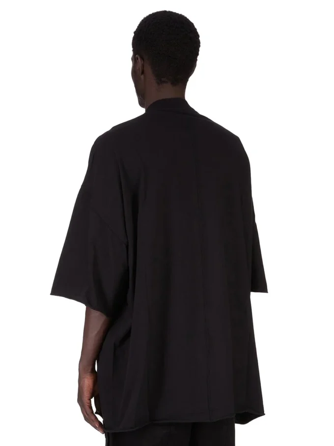 DRKSHDW FW25 CONCORDIANS TOMMY T IN SCHWARZ/PERL MITTELGEMICHTEM BAUMWOLLJERSEY DU02E7259RNEP2-0908 DRKSHDW FW25 CONCORDIANS TOMMY T IN SCHWARZ/PERL MITTELGEMICHTEM BAUMWOLLJERSEY DU02E7259RNEP2-0908
