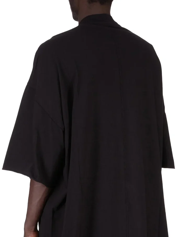 DRKSHDW FW25 CONCORDIANS TOMMY T IN SCHWARZ/PERL MITTELGEMICHTEM BAUMWOLLJERSEY DU02E7259RNEP2-0908 DRKSHDW FW25 CONCORDIANS TOMMY T IN SCHWARZ/PERL MITTELGEMICHTEM BAUMWOLLJERSEY DU02E7259RNEP2-0908