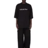 DRKSHDW FW25 CONCORDIANS TOMMY T IN SCHWARZ/PERL MITTELGEMICHTEM BAUMWOLLJERSEY DU02E7259RNEP2-0908 DRKSHDW FW25 CONCORDIANS TOMMY T IN SCHWARZ/PERL MITTELGEMICHTEM BAUMWOLLJERSEY DU02E7259RNEP2-0908