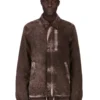 DRKSHDW FW25 CONCORDIANS VERDECKTE REISSVERSCHLUSSJACKE AUS DRKDUST GEBÜRSTETER BAUMWOLLE. DU02E7775BMO-78 DRKSHDW FW25 CONCORDIANS VERDECKTE REISSVERSCHLUSSJACKE AUS DRKDUST GEBÜRSTETER BAUMWOLLE. DU02E7775BMO-78