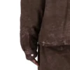 DRKSHDW FW25 CONCORDIANS VERDECKTE REISSVERSCHLUSSJACKE AUS DRKDUST GEBÜRSTETER BAUMWOLLE. DU02E7775BMO-78 DRKSHDW FW25 CONCORDIANS VERDECKTE REISSVERSCHLUSSJACKE AUS DRKDUST GEBÜRSTETER BAUMWOLLE. DU02E7775BMO-78