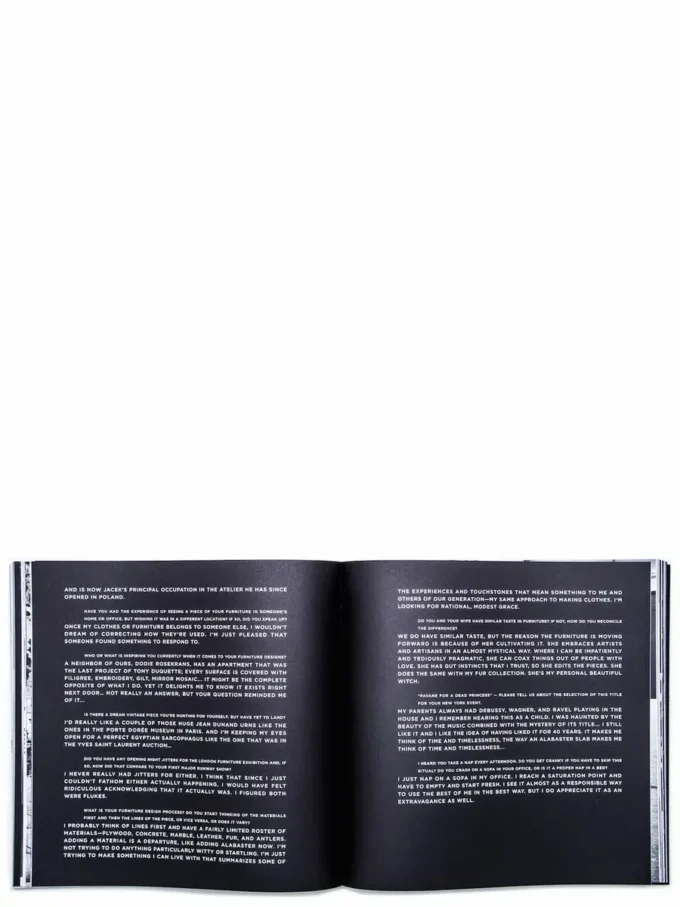 RICK OWENS – BÜCHER BK17SFURNITURE RICK OWENS – BÜCHER BK17SFURNITURE