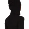 RICK OWENS FW25 CONCORDIANS CROPPED HOODED RIB LS T IN BLACK RAININO RIB JERSEY. RP02E4210RJR-09 RICK OWENS FW25 CONCORDIANS CROPPED HOODED RIB LS T IN BLACK RAININO RIB JERSEY. RP02E4210RJR-09