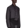 RICK OWENS FW25 CONCORDIANS GESTEPPTE FLUGHÜLLE IN SCHWARZEM NYLON RU02E1727NPT1-09 RICK OWENS FW25 CONCORDIANS GESTEPPTE FLUGHÜLLE IN SCHWARZEM NYLON RU02E1727NPT1-09