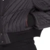 RICK OWENS FW25 CONCORDIANS GESTEPPTE FLUGHÜLLE IN SCHWARZEM NYLON RU02E1727NPT1-09 RICK OWENS FW25 CONCORDIANS GESTEPPTE FLUGHÜLLE IN SCHWARZEM NYLON RU02E1727NPT1-09