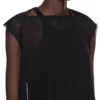 RICK OWENS FW25 CONCORDIANS NOUVEAU KLEID AUS SCHWARZEM, DURCHSCHEINENDEM WOLLJERSEY. RP02E4574JWR-09 RICK OWENS FW25 CONCORDIANS NOUVEAU KLEID AUS SCHWARZEM, DURCHSCHEINENDEM WOLLJERSEY. RP02E4574JWR-09