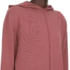 RICK OWENS FW25 CONCORDIANS OVERSIZED HOODIE IN ROSEWOOD LEICHTES RASATO-STRICKGEWEBE. RP02E4613M-13 RICK OWENS FW25 CONCORDIANS OVERSIZED HOODIE IN ROSEWOOD LEICHTES RASATO-STRICKGEWEBE. RP02E4613M-13