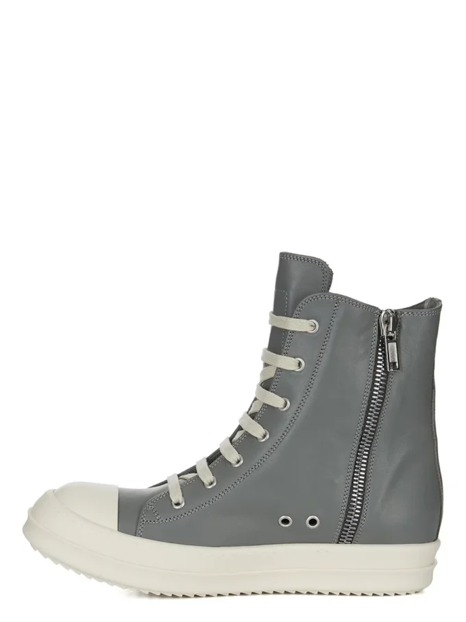 RICK OWENS FW25 CONCORDIANS SNEAKER IN GEWASCHENEM INDIGO/MILCH/MILCH VOLLNAHRIGEM RINDLEDER RP02E4890LCO-0611 RICK OWENS FW25 CONCORDIANS SNEAKER IN GEWASCHENEM INDIGO/MILCH/MILCH VOLLNAHRIGEM RINDLEDER RP02E4890LCO-0611