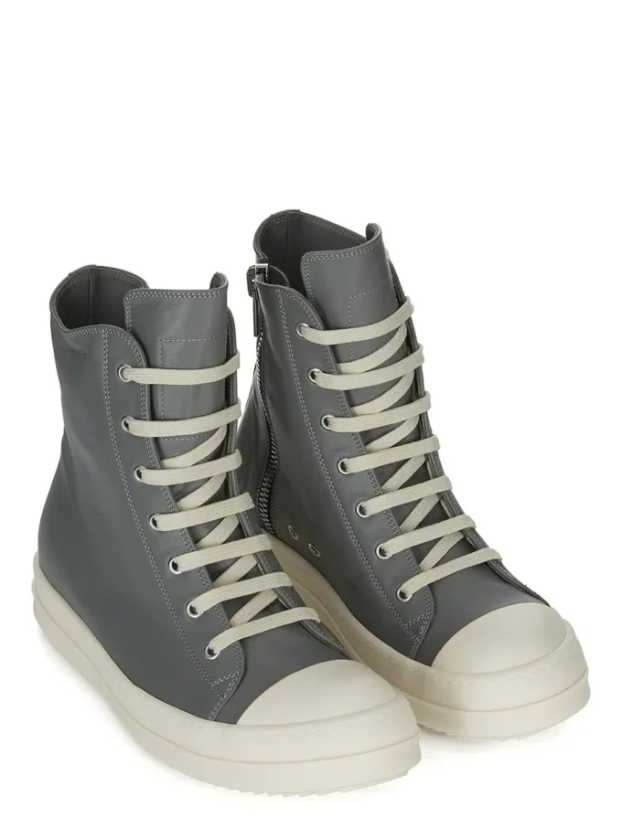 RICK OWENS FW25 CONCORDIANS SNEAKER IN GEWASCHENEM INDIGO/MILCH/MILCH VOLLNAHRIGEM RINDLEDER RP02E4890LCO-0611 RICK OWENS FW25 CONCORDIANS SNEAKER IN GEWASCHENEM INDIGO/MILCH/MILCH VOLLNAHRIGEM RINDLEDER RP02E4890LCO-0611