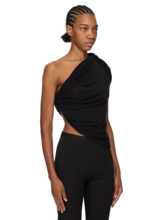RICK OWENS LILIES FW25 CONCORDIANS ANITA TOP AUS VISKOSE-CREPE-JERSEY LI02E3110RV-09 RICK OWENS LILIES FW25 CONCORDIANS ANITA TOP AUS VISKOSE-CREPE-JERSEY LI02E3110RV-09