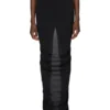 RICK OWENS LILIES FW25 CONCORDIANS EVA ROCK AUS SCHWARZEM VISKOSE-CREPE-JERSEY LI02E3316CVI-09 RICK OWENS LILIES FW25 CONCORDIANS EVA ROCK AUS SCHWARZEM VISKOSE-CREPE-JERSEY LI02E3316CVI-09