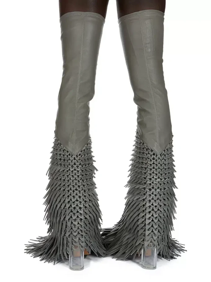 RICK OWENS – STIEFEL RR02E1455LSLMM9-06 RICK OWENS – STIEFEL RR02E1455LSLMM9-06