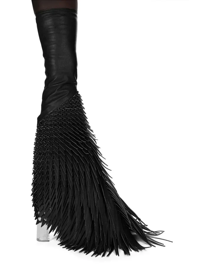 RICK OWENS – STIEFEL RR02E1455LSLMM9-09 RICK OWENS – STIEFEL RR02E1455LSLMM9-09