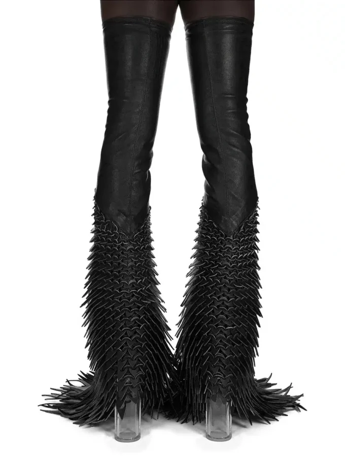 RICK OWENS – STIEFEL RR02E1455LSLMM9-09 RICK OWENS – STIEFEL RR02E1455LSLMM9-09