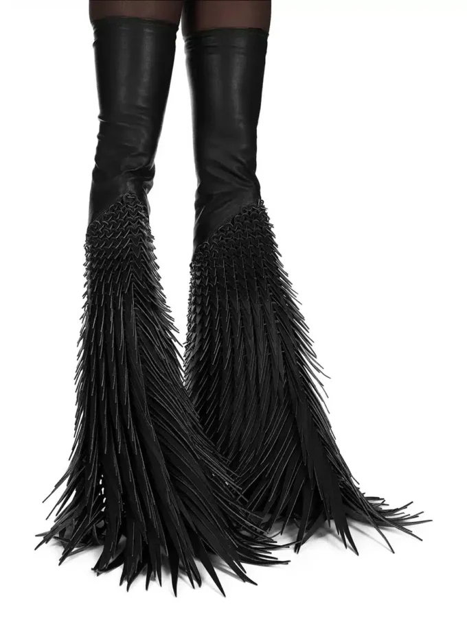 RICK OWENS – STIEFEL RR02E1455LSLMM9-09 RICK OWENS – STIEFEL RR02E1455LSLMM9-09