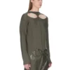 RICK OWENS – STRICKWAREN RU02E1671ML-25 RICK OWENS – STRICKWAREN RU02E1671ML-25